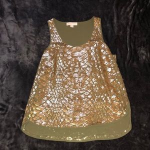 NWOT Michael by Michael Kors sequined top